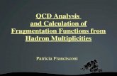 QCD Analysis and Fragmentation Functions...Renormalization Group • Dealing with infinities in a theory • Scale dependence of QCD coupling is defined by β function (possible negativity