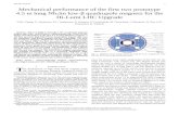 Introduction - INDICO-FNAL (Indico) · Web viewMechanical performance of the first two prototype 4.5 m long Nb 3 Sn low-β quadrupole magnets for the Hi-Lumi LHC Upgrade D.W. Cheng,