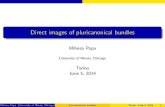 Mihnea Popa - Roma Tre Universityricerca.mat.uniroma3.it/users/lopez/GGAACXII/Popa-beam.pdf · 2014. 6. 7. · Mihnea Popa (University of Illinois, Chicago) Pluricanonical bundles