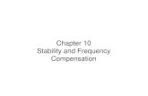 Chapter 10 Stability and Frequency Compensationocw.snu.ac.kr/sites/default/files/NOTE/3663.pdfMicrosoft PowerPoint - 10장_Stability and Frequency Compensation.ppt [호환 모드]