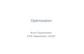 optimization - SVCL · 2009. 10. 6. · Optimization note: maximizing f(x) is the same as minimizing –f(x), this definition also works for maximization the feasible regionis the