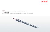 ABB MEASUREMENT & ANALYTICS | DATA SHEET TB2CS 2-electrode conductivity … · 2020. 9. 17. · conductivity measurement ranges, applications with aggressive chemicals and applications