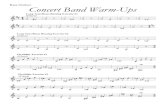 Bass Clarinet ConcertBandWarm-Ups...ConcertBandWarm-Ups Bass Clarinet % Lip Slurs#1 AllSlurred Ç ∀ ∀ Ç α µ α µ α Ç % µ µ Ç α α α α α Ç µ µ ...