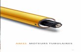 MOTEURS TUBULAIRES · 2020. 7. 28. · AM35 Moteurs tubulaires Fabricant spécialisé dans la motorisation & systèmes radio pour fermetures Caractéristiques Nom Couple Vitesse(Tr/min)