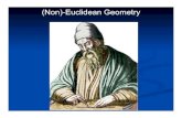 (Non)-Euclidean Geometry - University of yshirley/Arizona/AST250/Cosmology... · PDF file 2014. 10. 21. · (Non)-Euclidean Geometry . Differential Geometry Negative curvature Flat