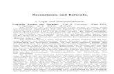Rezensionen und Referate · PDF file 2018. 12. 27. · Rezensionen und Referate L Logik und Erkenntnistheorie. Logische Syntax der Sprache. Von R. Carnap. Wien 1934^ J. Springer, gr.