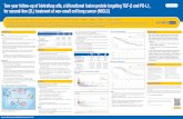 Two-year follow-up of bintrafusp alfa, a bifunctional fusion protein … · 2018. 7. 23. · for second-line (2L) treatment of non-small cell lung cancer (NSCLC) ... disease progression