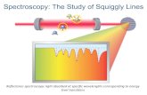 Spectroscopy: The Study of Squiggly Lineswray.eas.gatech.edu/remotesensing2015/LectureNotes/RS... · 2015. 9. 30. · The bonds in a molecule or crystal lattice are like springs with
