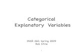 Categorical Explanatory Variables stine/insr260_2009/lectures/... · PDF file

2009. 3. 21. · Leverage, P