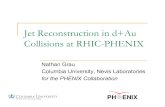 Jet Reconstruction in d+Au Collisions at RHIC-PHENIXncgrau/physics/talks/...2009/10/17  · Jet Reconstruction in d+Au Collisions at RHIC-PHENIX Nathan Grau Columbia University, Nevis