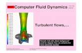 Computer Fluid Dynamics - cvut.czusers.fs.cvut.cz/~zitnyrud/CFD6.pdfflow of a fluid over bluff bodies. A vortex street will only be observed above a limiting Re value of about 90.