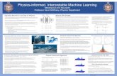Physics-informed, Interpretable Machine Learning · PDF file 2020. 12. 21. · Physics-informed, Interpretable Machine Learning Midshipman 2/C Nourachi Professor Kevin McIlhany, Physics