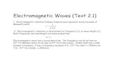 Electromagnetic Waves (Text 2.1) - University of kwng/phy361/class/class8.pdf · PDF file 2007. 1. 29. · Electromagnetic Waves (Text 2.1) 1. Electromagnetic radiation follows classical