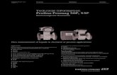 Proline Promag 50P, 53P - Endress+Hauser · 2017. 12. 8. · Proline Promag 50P, 53P Electromagnetic flowmeter Flow measurement of liquids in chemical or process applications Application