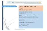 New Doc. 300.1.3 Date: …………………………… Feedback report from EEC … · 2020. 2. 28. · Feedback report from EEC experts ... statistical analysis already covered
