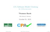 LTL Software Model Checking in CPAchecker · 2021. 1. 21. · Spec Parser & Results CFA Builder CEGAR Algorithm CPA Algorithm DCA CPA Location CPA Callstack CPA Predicate CPA Func.Pt.