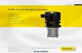 PSR Centrifugal pumps - Vogel Gruppe...2 Centrifugal pumps spandaupumpen.com 1 6 PSR 02 – Immersion pumps, sealless 50 Hz, closed impellers Delivery head 1) p [psi] 300 250 200 150