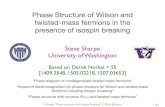 Phase Structure of Wilson and twisted-mass fermions in the … · 2016. 7. 17. · S. Sharpe, “Phase structure with isospin breaking” 7/18/16 @ Bonn /33 Importance of discretization