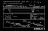 OPTOTRONIC LED Power Supply...Lines 21/23 max. 2 m whole length excl. modules. Please mind to switch the driver off via L. Emergency Lighting: This LED power supply complies with EN