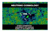 NEUTRINO COSMOLOGY - chalonge-devega.fr · 2017. 1. 3. · n A GOOBAR, HANNESTAD, MÖRTSELL, TU 2006 EISENSTEIN ET AL. 2005 (SDSS) THE LYMAN-ALPHA FOREST AS A TOOL FOR MEASURING THE