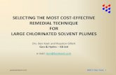 SELECTING THE MOST COST-EFFECTIVE REMEDIAL TECHNIQUE … · ©2011 Ben Keet 23 I P E 1 8 0 U NP 2 U 80X95 NP 2 80X95 Area 4 Area 2 Area 3 Area 1 Main focus: Area 2 0 50 100 m Additional: