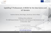 Upskilling IT Professionals: A MOOC for the Data Science ... · Upskilling IT Professionals: A MOOC for the Data Science and IoT domains Vasileios Gkamas, Maria Rigou, Alan Bruce,