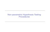 Non-parametric Hypothesis Testing Procedures haalshraideh/Courses/IE347/Non... Non-parametric Hypothesis