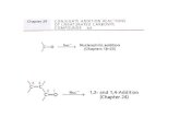 Reazioni di eliminazione · 2021. 3. 11. · secondaria ed un catalizzatore acido. emi aminale . in assenza di un protone sull’ammina (secondaria) avviene l’eliminazione di acqua