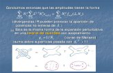∞∞ ∞ ∑∑ ∑ λλ - UNAMalberto/apuntes/holografiaemcs15d2.pdf · diagramas con pocos vértices Intuitivamente, dominan diagramas con muchos vértices, ¿acaso se llenan