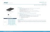 Datasheet - SMA4FxxA - 400 W TVS in SMA Flat400 W TVS in SMA Flat SMA4FxxA Datasheet DS12542 - Rev 4 - November 2019 For further information contact your local STMicroelectronics sales