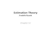 Digital Communications Fredrik Rusek Chapter 12 ¢â‚¬â€œ Linear Bayesian Estimation Example 12.1 Observations