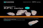 KPC Series NEW - KYOCERA Asia-Pacific · 2019. 11. 14. · 3 Description Stock Coolant Hole Dimensions (mm) Standard Corner-R (RE) Shape Spare Parts Clamp Screw Spring Shim Shim Screw