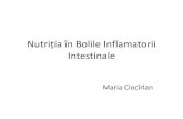 Nutriția în Bolile Inflamatorii Intestinale · 2018. 12. 4. · Colon L=1,5m, φ= 6- 7,5 cm Volum secretii/ 24h Aport oral Saliva Stomac Bila Pancreas Intestin subtire 2- 2,5l 1,5l