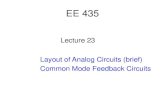 Lecture 23 Layout of Analog Circuits (brief) Common Mode ...class.ece.  435 Lect 23 Spring 2021.pdf

3A 3B 3 3B 3A W +W =W W