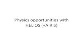 Physics opportunities with HELIOS+AIRIS · 2021. 4. 2. · •Proton-neutron pickup – (d,α) σ ~ .1- few mb/sr •Proton-neutron stripping – (α,d) σ ~ .1- few mb/sr Most reactions