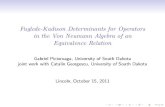 Fuglede-Kadison Determinants for Operators in the Von Neumann