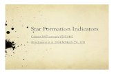 Star Formation Indicators