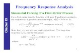Frequency Response Analysis - UCSB Chemical Engineering