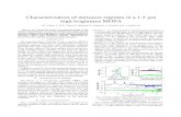 Characterization of Emission Regimes in a 1.5 μm High … · 2018. 2. 11. · the ideal MOPA operation, where the emission of the DFB is amplified in the tapered section. The DFB