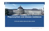 Polymorphism and disease resistance · Bubonic plague vs. smallpox ! Model description ! Dominant vs. incomplete dominace ! ... Evaluating plague and smallpox as historical selective