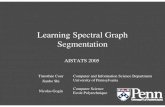Learning Spectral Graph Segmentation