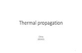Thermal propagation - UNECE