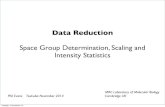 Data Reduction - CCP4