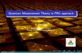 Quantum Measurement Theory in FRG approach