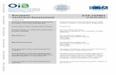 European ETA-15/0801 Technical Assessment