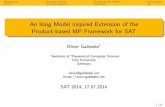 An Ising Model inspired Extension of the Product-based MP ...