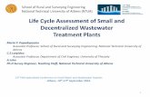 Life Cycle Assessment of Small and Decentralized
