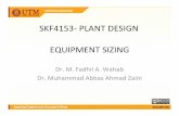 SKF4153 PLANT DESIGN EQUIPMENT SIZING
