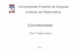 Coordenadas - Universidade Federal de Alagoas
