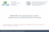 UMR-PRU thermodynamic model: application to natural gas ...